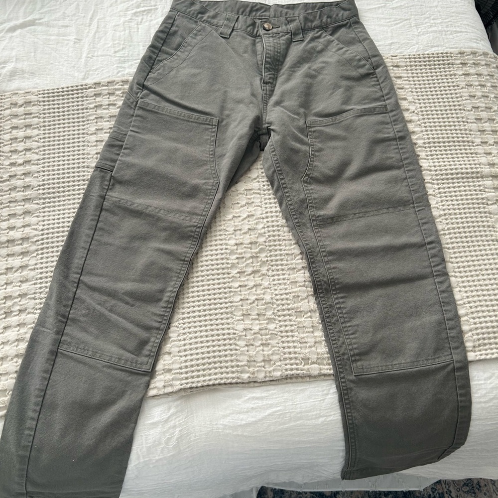 Kavu Women's Cargo Pants in Green - Picture 2 of 5
